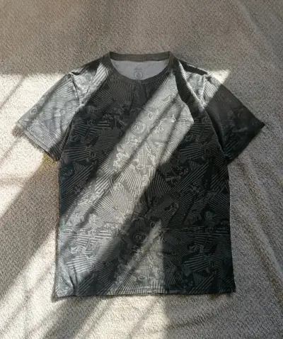 Polera gris Volcom fullprint - miniatura 1