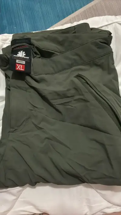 Pantalones de montaña verde oliva Mountain Gear XL - miniatura 1