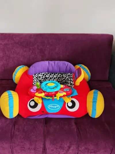 Asiento de juego infantil Playgro con volante - miniatura 1