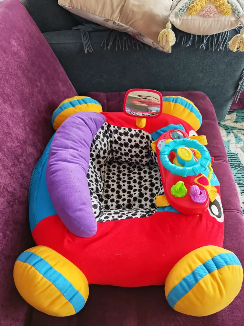 Asiento de juego infantil Playgro con volante - 2
