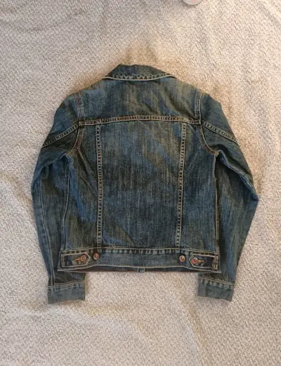 Chaqueta de mezclilla azul GAP - miniatura 2