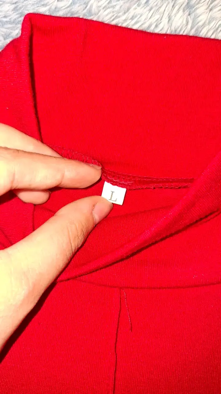 Beatle rojo de cuello alto para mujer - 2