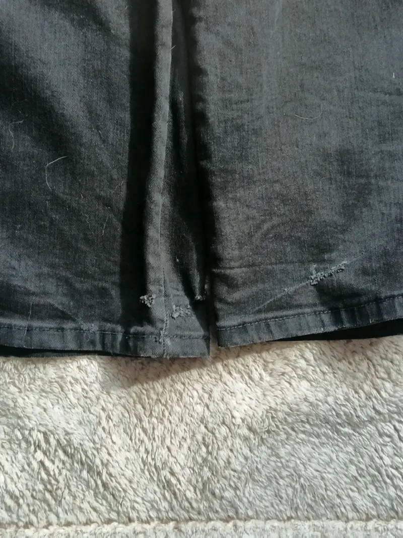 Jeans negros wide leg - 2