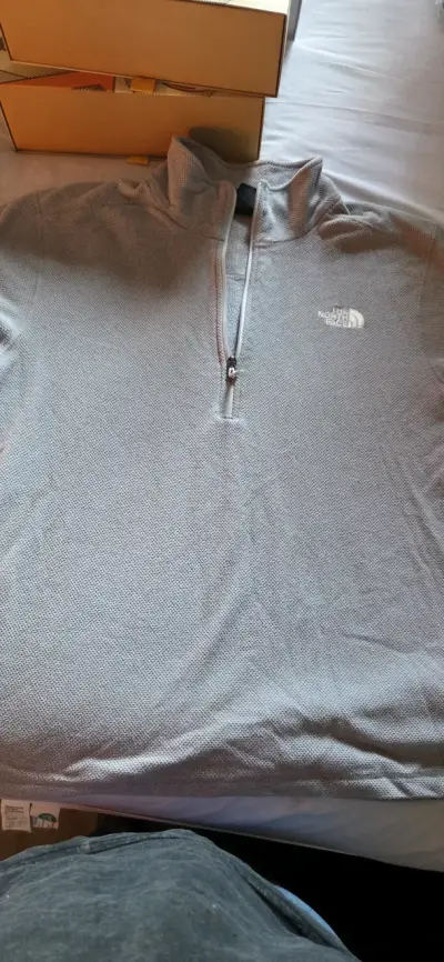 Polerón gris The North Face hombre - miniatura 2