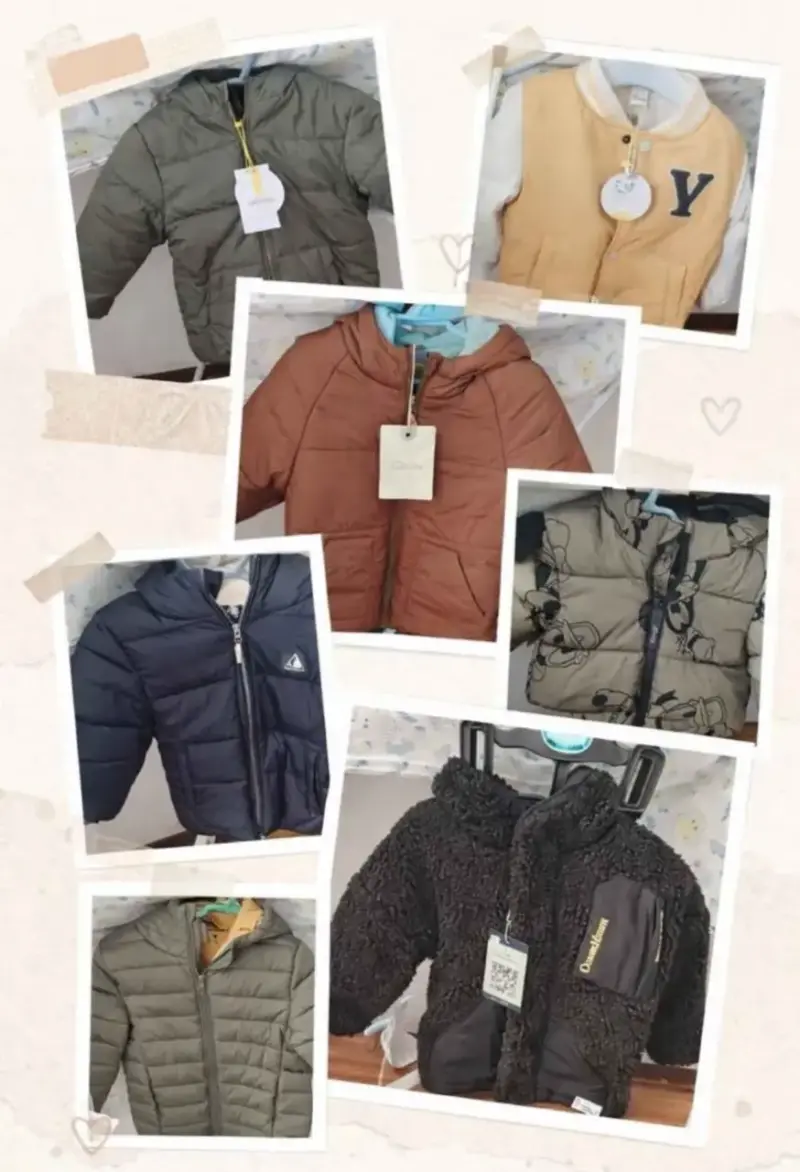Chaquetas de invierno para niños varios colores - 2