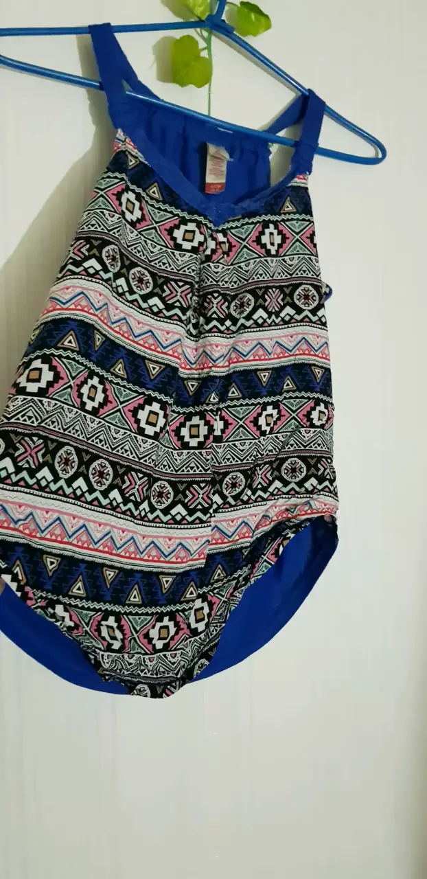 Conjunto de verano para mujer con estampado étnico - 2