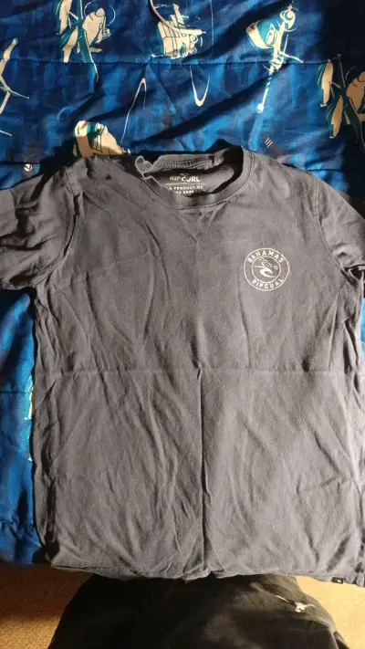 Polera Rip Curl Bahamas negra para hombre talla 14 - miniatura 1