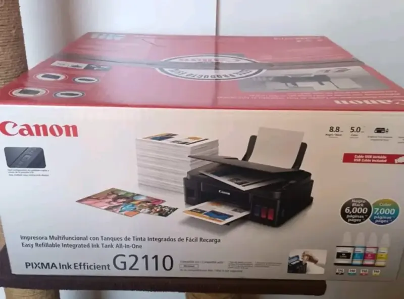 Impresora Canon PIXMA G2110 multifuncional - tanq - 1