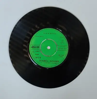 Disco de vinilo 45 RPM Isabel Adams 1967 - miniatura 1