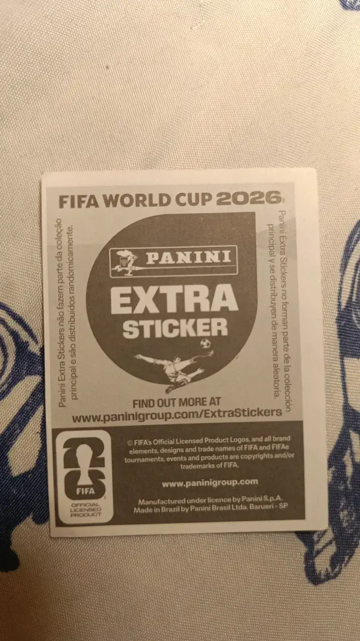 Lámina Panini Alphonso Davies Mundial 2026 - 2