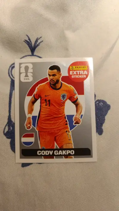Lámina Panini FIFA World Cup 2026 Cody Gakpo plata - miniatura 1