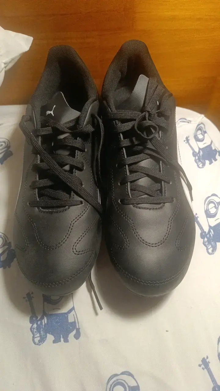 Zapatillas de fútbol negras Puma para hombre - 1