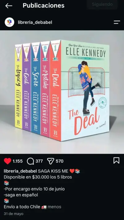 Saga Kiss Me completa (5 libros) - Elle Kennedy - miniatura 5