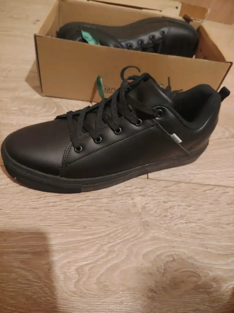 Zapatillas escolares negras Garvioli School - 2