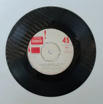 Vinilo 45 RPM Chubby Checker Twisteando Lento - miniatura 1