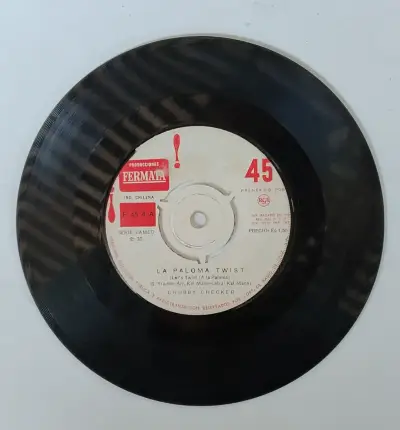 Vinilo 45 RPM Chubby Checker Twisteando Lento - miniatura 2