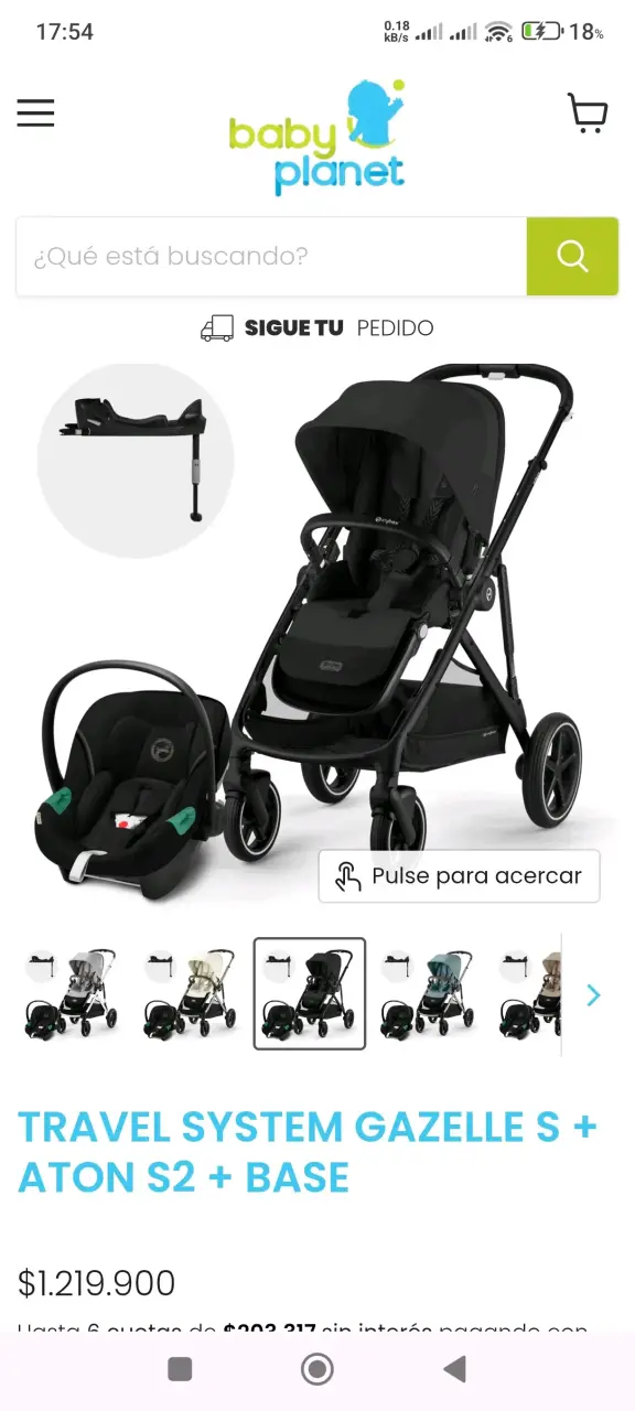Silla de Auto para Bebé Baby Way Azul - 2