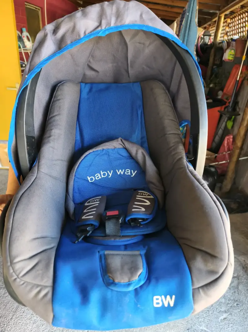 Silla de Auto para Bebé Baby Way Azul - 3