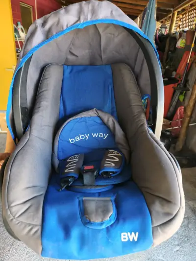 Silla de Auto para Bebé Baby Way Azul - miniatura 3