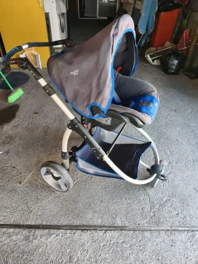 Silla de Auto para Bebé Baby Way Azul - miniatura 5