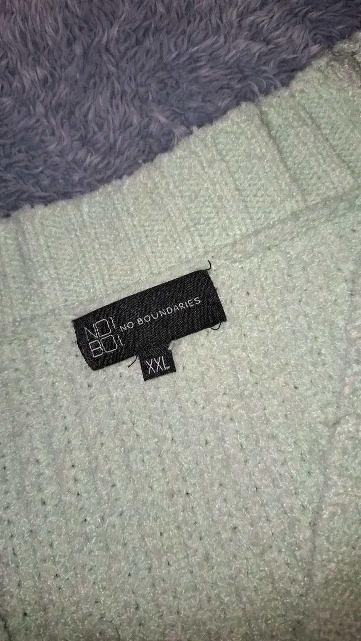 Chaleco de punto verde agua No Boundaries XXL - 3