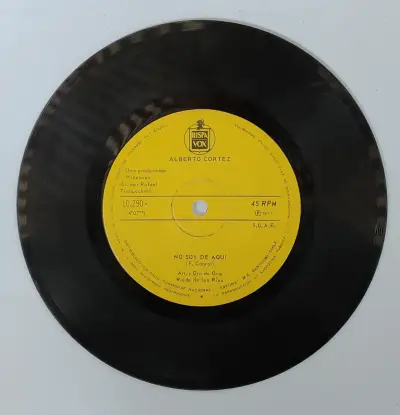 Vinilo 45 RPM Alberto Cortez 'No Soy de Aquí' - miniatura 1