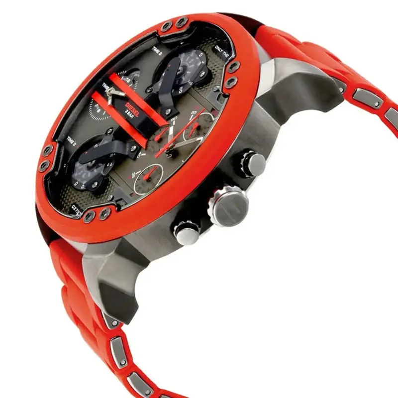 Reloj Diesel DZ7370 Rojo y Negro - 3
