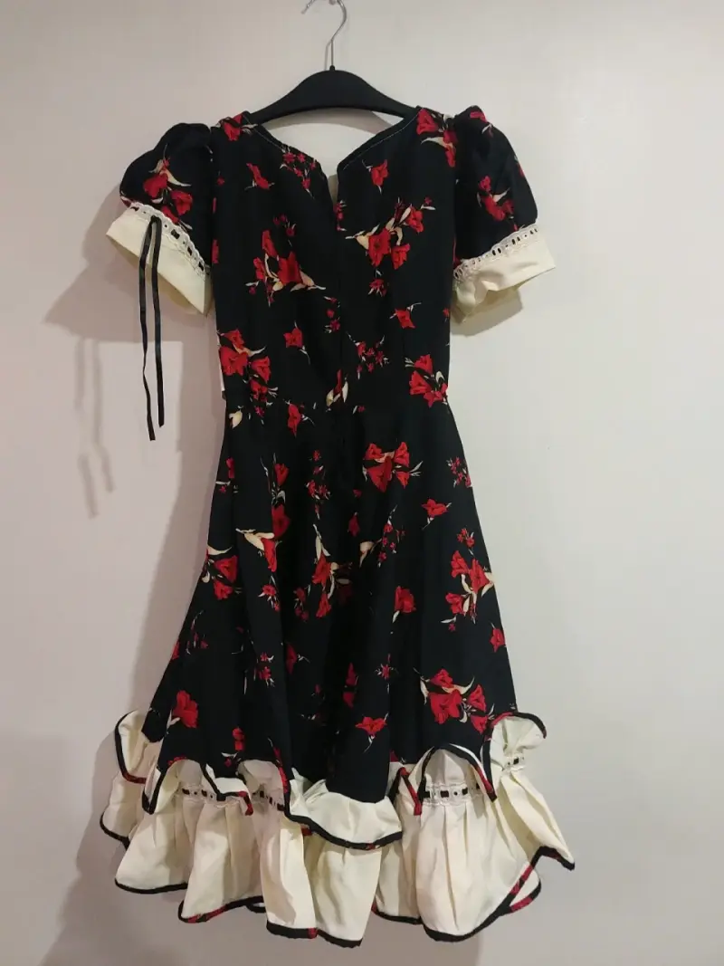 Vestido de huasa/chinita TALLA 14 - 2