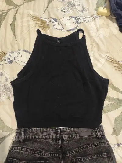 Top negro sin mangas Barbados talla L/XL - miniatura 1