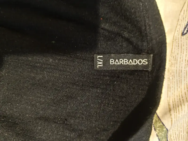 Top negro sin mangas Barbados talla L/XL - 3
