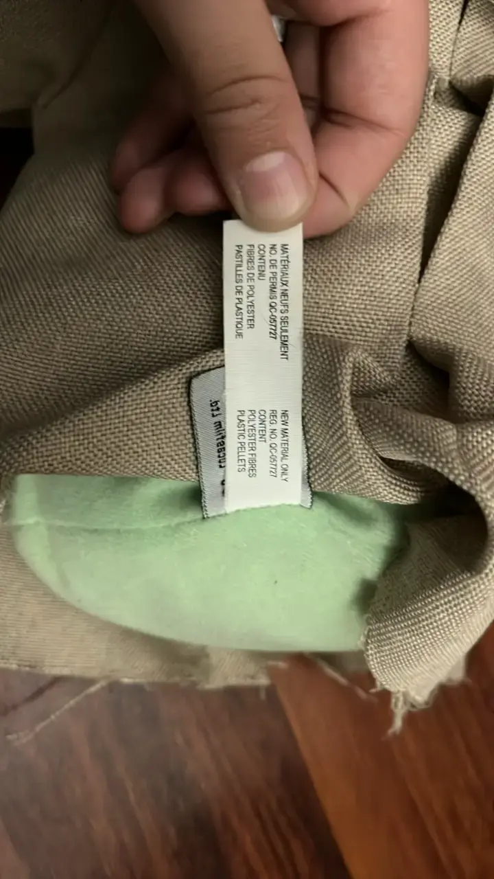 Peluche Baby Yoda Star Wars con abrigo - 5