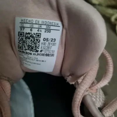 Zapatillas deportivas rosas Adidas Cloudfoam - miniatura 2