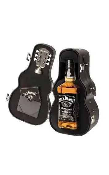 Whiskey Jack Daniel's con estuche de guitarra - 3