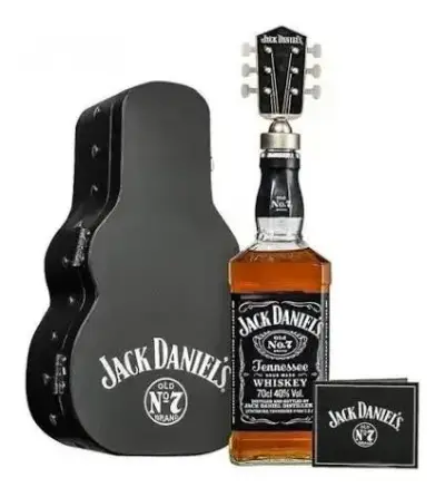 Whiskey Jack Daniel's con estuche de guitarra - miniatura 4