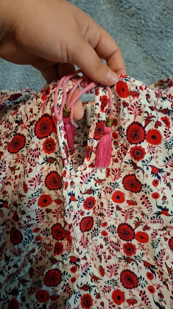 Blusa floral de mujer Opposite talla L - 3