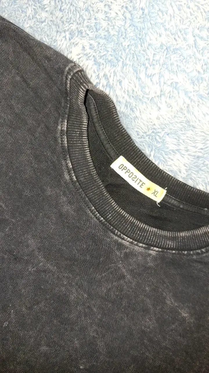 Polerón negro unisex Opposite talla XL - 2