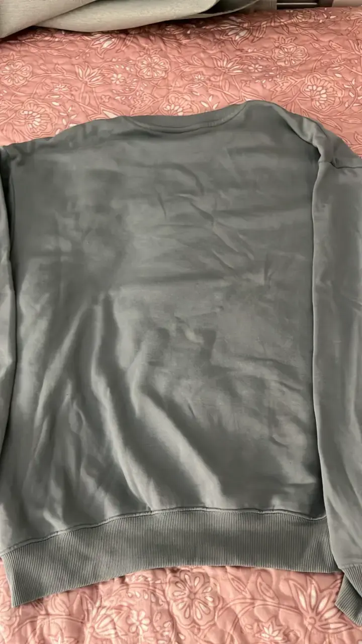 Polerón gris H&M estilo relajado - 3