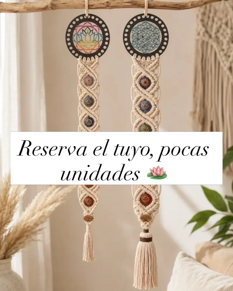 Colgantes de 7 Chakras con piedras naturales - 2