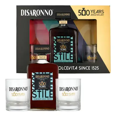 Set de Licor Disaronno 500 Años con Vasos - miniatura 3