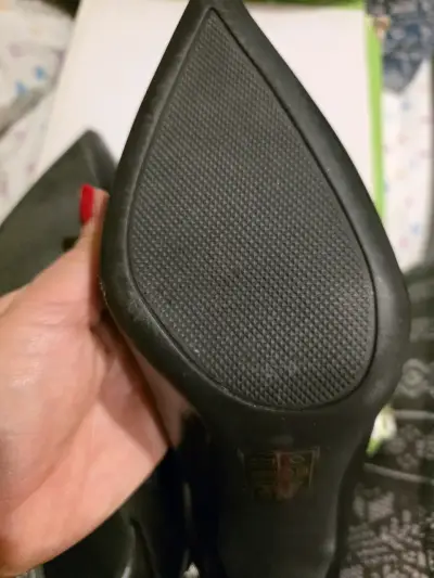 Tacones negros 37 con hebillas Chalada - miniatura 3