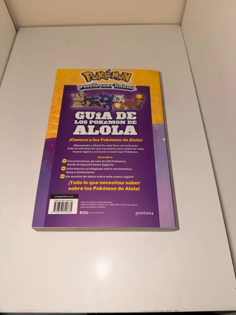 Guía de los Pokémon de Alola - Libro Oficial - 2