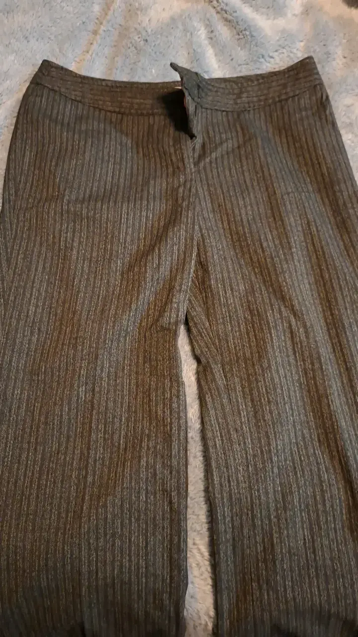 Pantalones de vestir a rayas para mujer