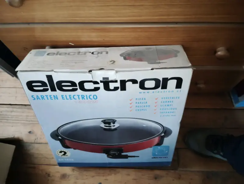 Sartén Eléctrico Electron 1300W para Cocina