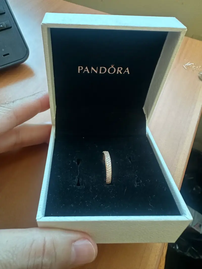 Anillo de plata con circonitas Pandora - 2