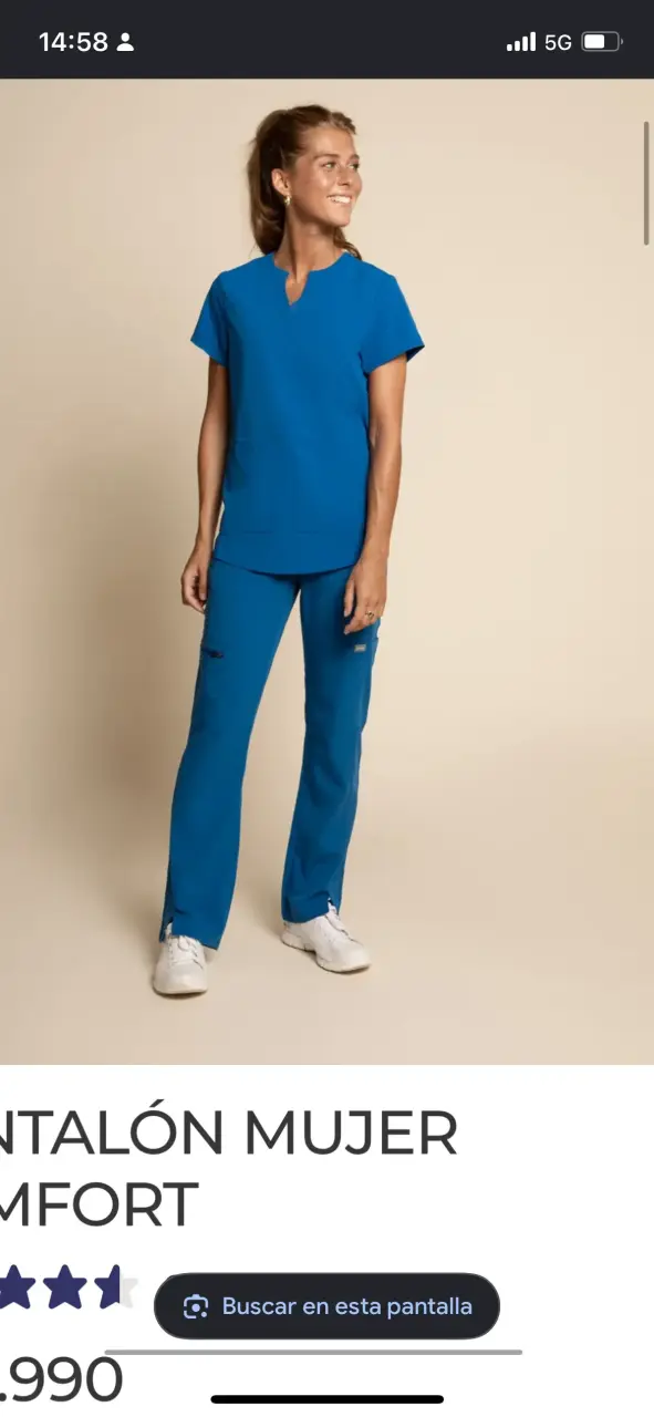 Conjunto de uniforme  azul Scorpi Comfort - 6