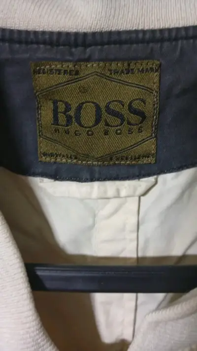Chaqueta Blanca Hugo Boss para Hombre - miniatura 4