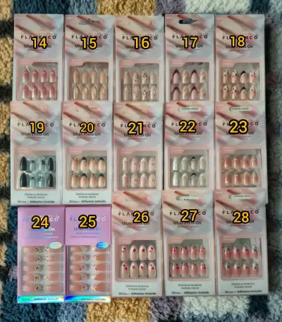 Set de Uñas Postizas Flamenco a Elección - miniatura 3