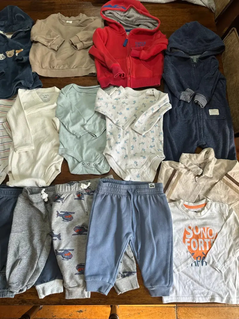 Lote de ropa de bebé 6 meses media estácion (#25) - 2