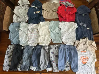 Lote de ropa de bebé 6 meses media estácion (#25) - miniatura 3