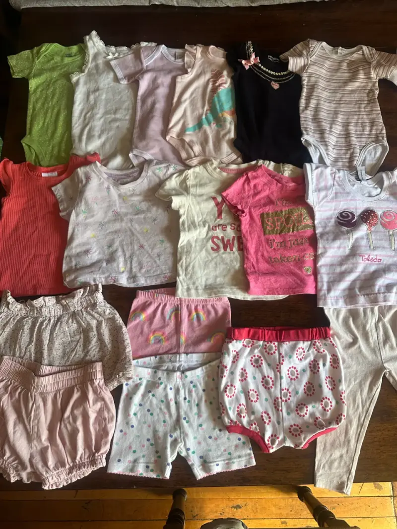 Lote de ropa bebe niña 12 meses verano (#35) - 2